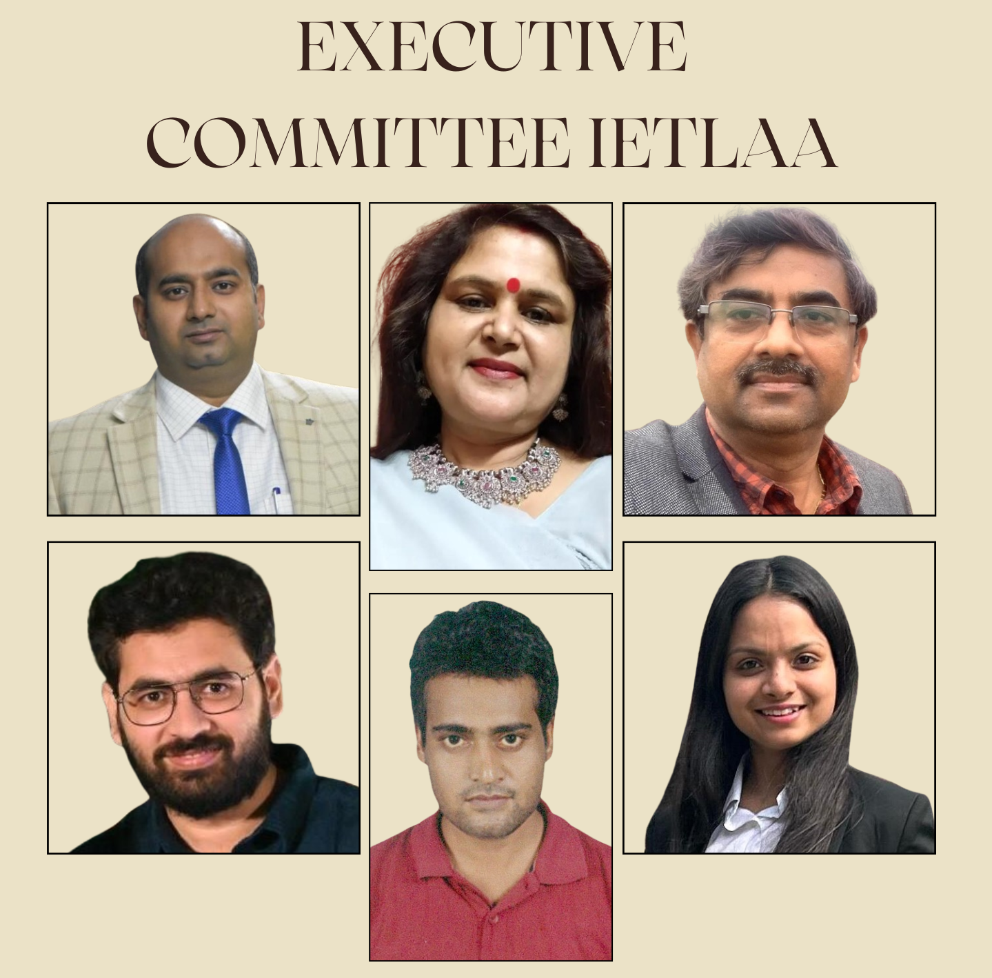 Executive Committee of the IET Lucknow Alumni Association